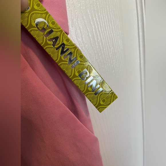 Gianni Bini Pink Cara High Waist Pleat Pants Size 4 Belt NWT MSRP $139 - Picture 8 of 10